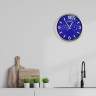 Часы настенные BRESSER MyTime ND DCF Thermo/Hygro, 25 см, синие 76446